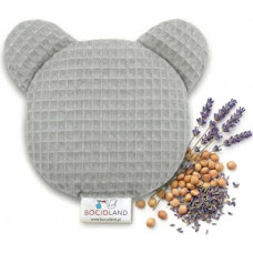 Bocioland 2629 HOT WATER BOTTLE BEAR WAFFLE 180G GREY BL262