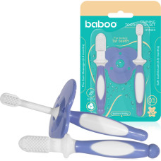 Baboo Toothbrush Set (2 pcs), 6+ Months