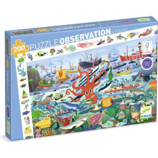 Djeco Observation puzzles - Secrets of the Sea - 200 pcs