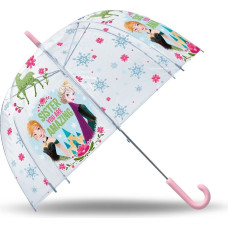Kids Euroswan - Akcesoria Licencyjne TRANSPARENT BELL UMBRELLA 46CM FROZEN