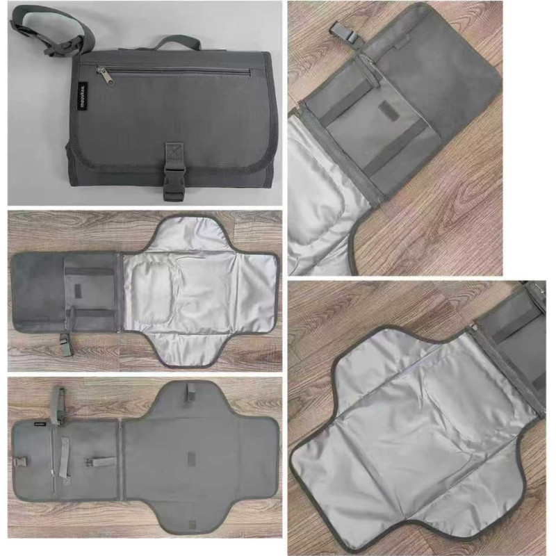 Moovkee Portable Changing Pad- BN-1918/ 577 - DARK GREY
