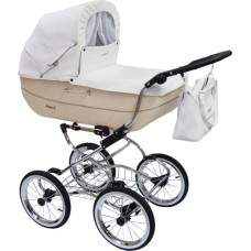 Baby Fashion RENEE Universal stroller 3in1, R-3 white-beige