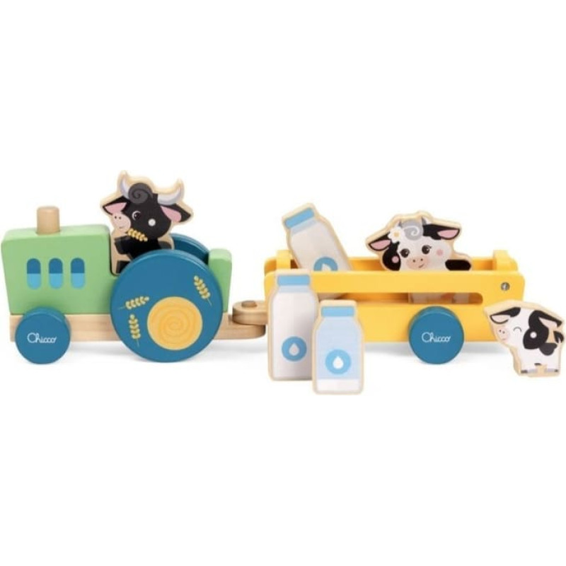 Chicco 187850 WOODEN FARM TRACTOR