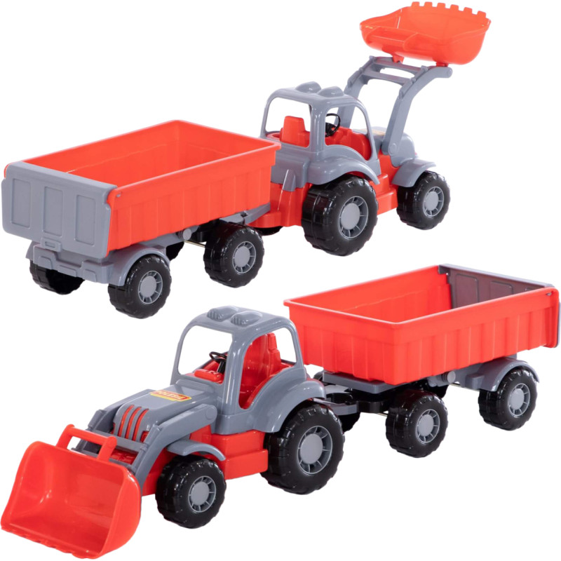 POLESIE TRAKTOR Z PRZYCZEPĄ SIŁACZ