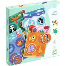 DJECO Educational wooden games - Loto Wood DJ01615