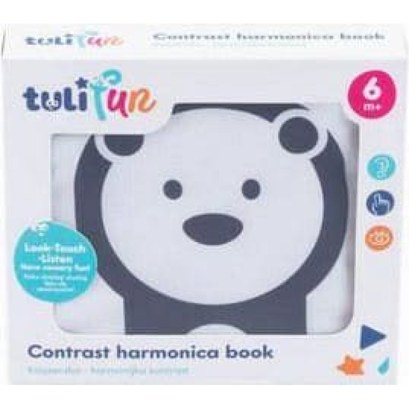Dumel TULI FUN TF 50723 Książeczka harmonijka kontrast