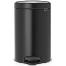 BRABANTIA Pedal Bin NewIcon, 12L, Matt Black