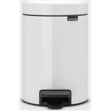 BRABANTIA Pedal Bin NewIcon, 3 l, White