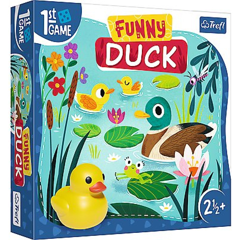 Trefl 02341 Gra Funny duck