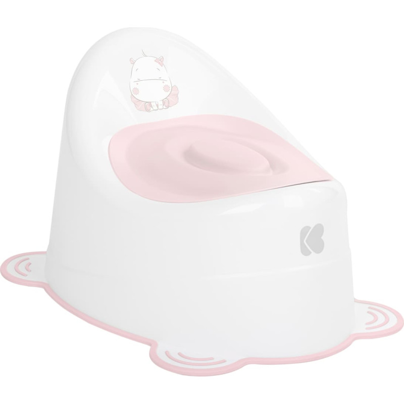 KIKKABOO Potty anti-slip Hippo Pink