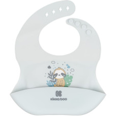 Silicone bib Savanna Friends Blue