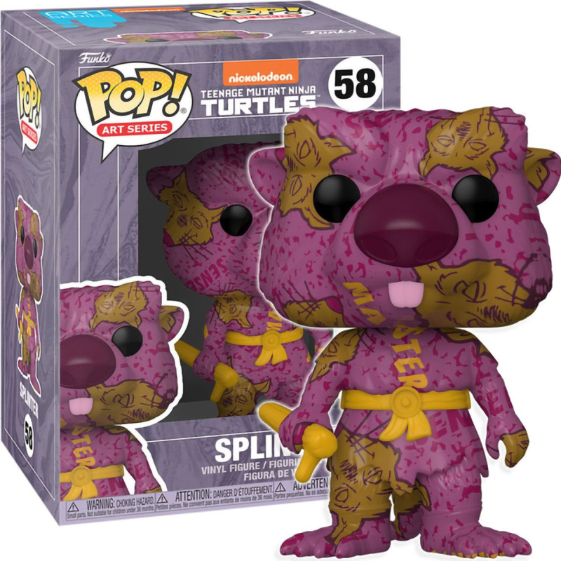 Funko POP! Art Żółwie Ninja Splinter Edycja Specjalna 58 60107