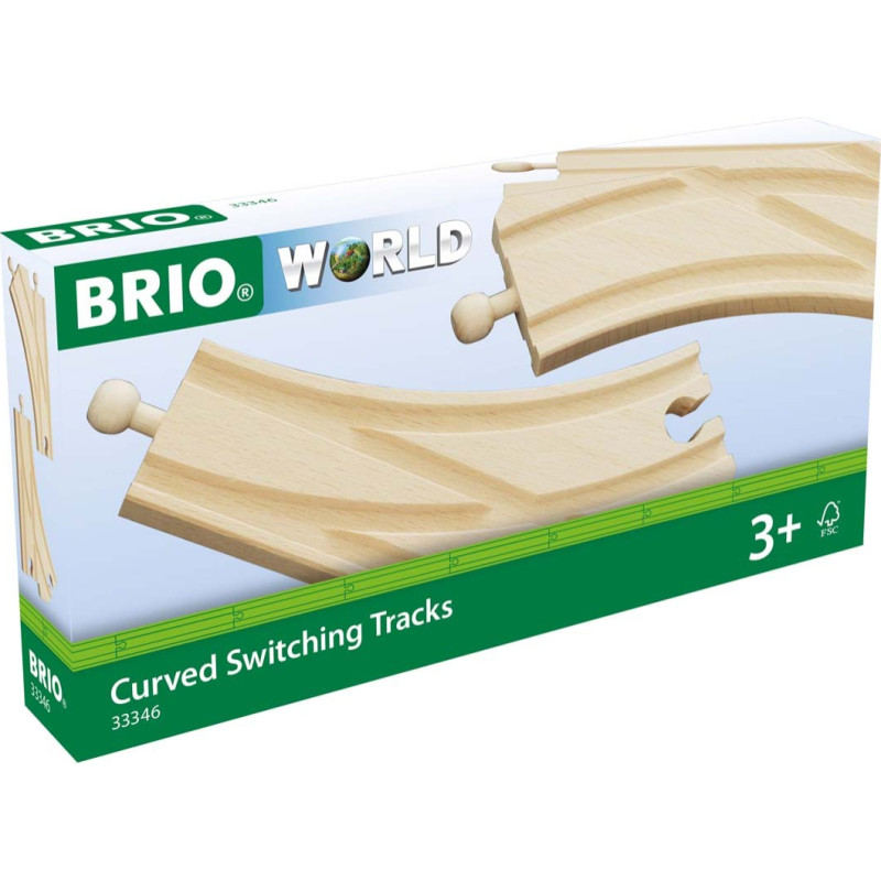 Brio Curved Switching Tracks 63334600