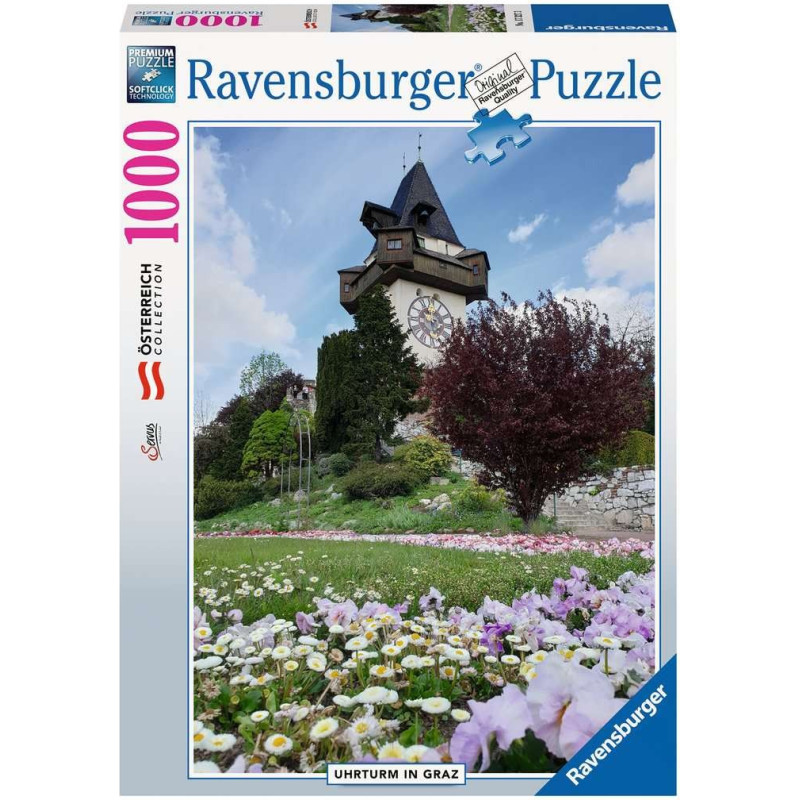 Ravensburger Puzzle Uhrturm in Graz 1000p 17327