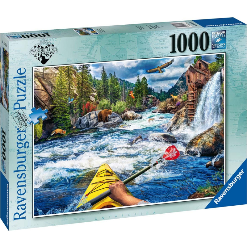 Ravensburger Puzzle Whitewater Kayaking 1000p 16572