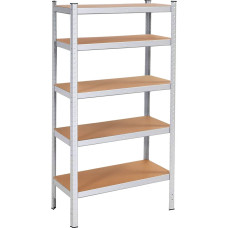 Springos Shelf Springos HA5163 180x90x30cm 5 shelves