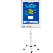 Springos White paper for a magnetic board Springos MB0007 50 Flipchart sheets, 90x60 cm