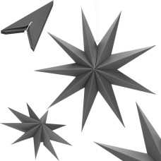 Springos CA1102 DECORATIVE PAPER STAR 60 CM