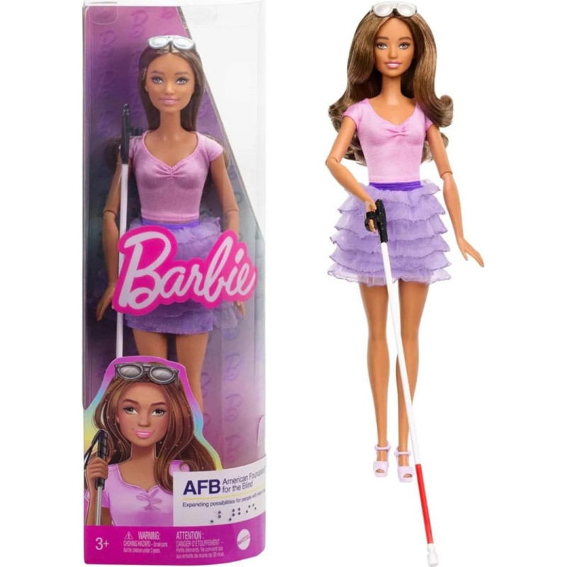 Barbie Fashionistas Doll Blind Barbie HRH17