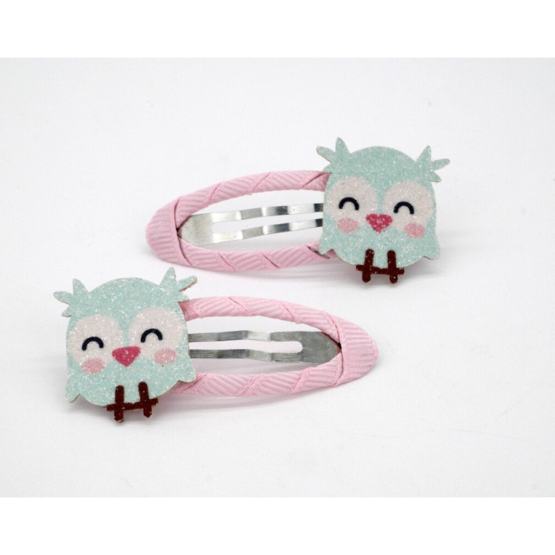 K:s Me Hairclips - Owls - 2 pcs