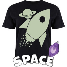 Splat Planet glow in the dark T-shirt, Space