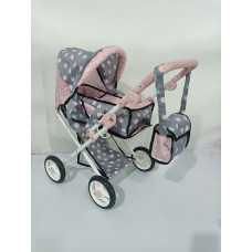 Doll carriage with a doll's bed, BD642