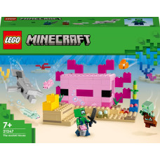 Lego 21247 LEGO® Minecraft™ Aksolotla namiņš