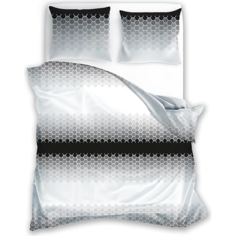 BEDDING SET 220X200+2X70X80 COTTON. GLAMOUR 018