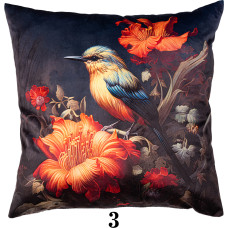 VELVET CUSHION COVER PRINT 40CM X 40CM PDW-003