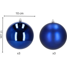 Springos Christmas balls Springos CA1192 10 CM 6 PCS.