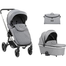 KIKKABOO Stroller 2in1 Vicenza Premium Grey