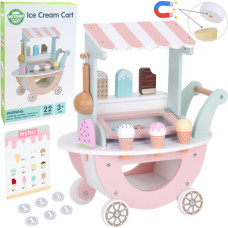 Woopie GREEN ice cream shop xxl, pastel store, ice cream cart