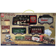 Other Train Set - 608740 - battery operated - 19 pcs - with WATER STEAM