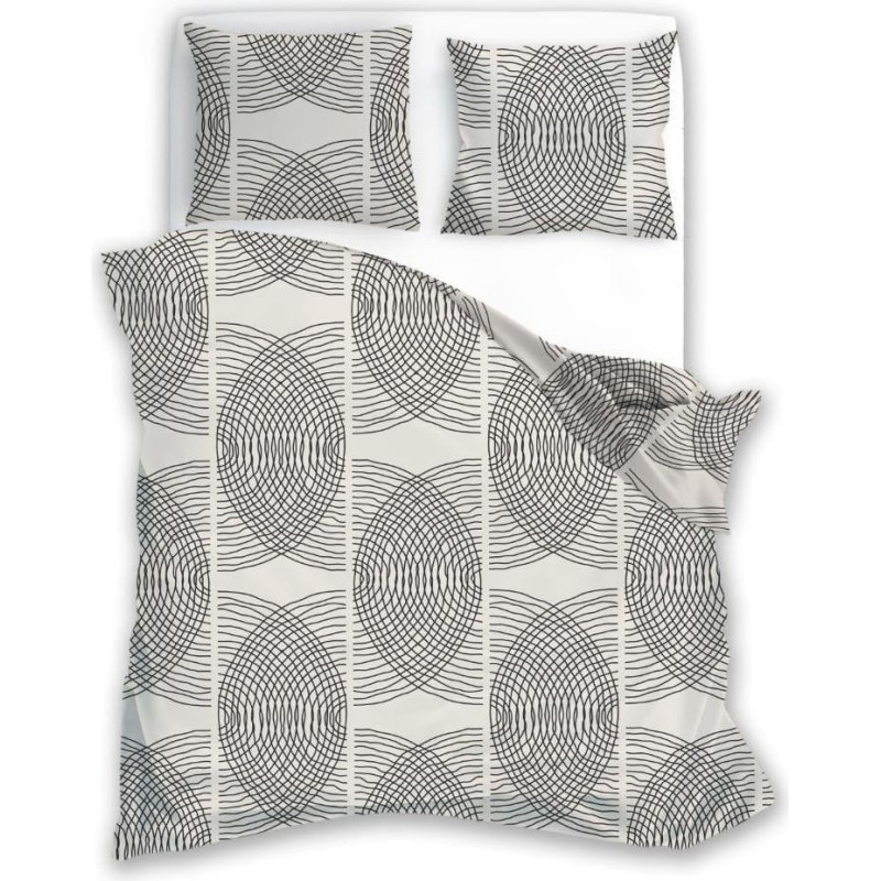 BEDDING 140X200+70X90 SATEEN MICROFIBER 008