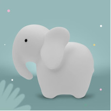 Mary's Night lamp LED ELEPHANT WHITE RGB WITH REMOTE CONTROL
