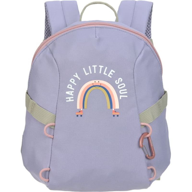 Lassig Tiny Backpack Outdoor Rainbow pastel lilac