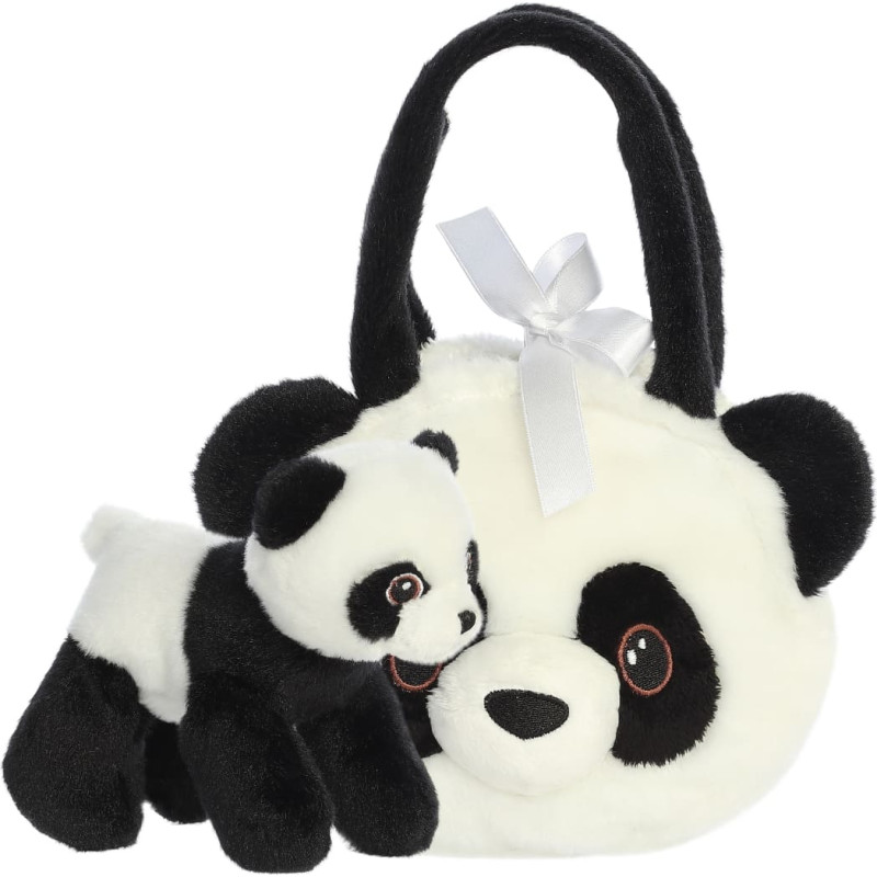 Fancy Pals AURORA Fancy Pals plī&scaron;a rotaļlieta Panda somiņā, 20 cm