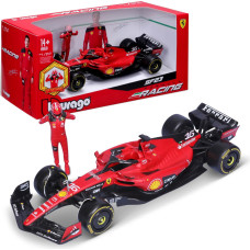 AUTO BBURAGO FERRARI RACE LECLERC 1:24