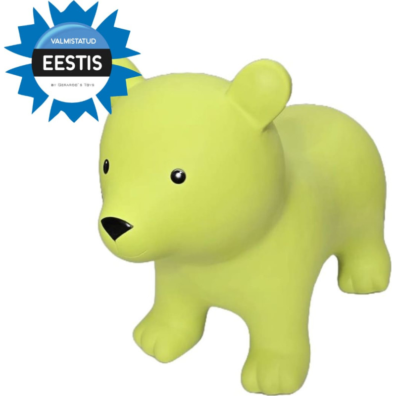 Gerardo's Toys Jumpy bouncing animal – bear, green