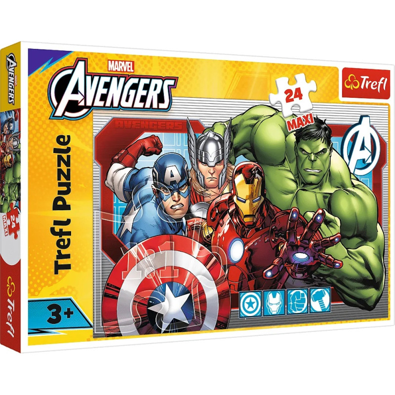 Trefl puzzle “Always Just – Avengers” MAXI, 24 pieces