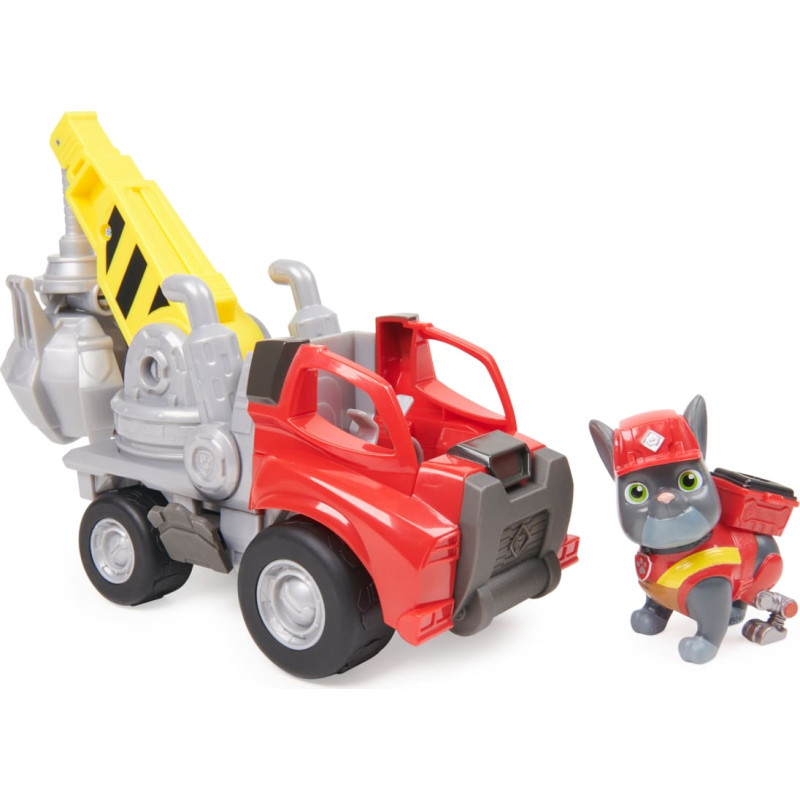 Rubble And Crew RUBBLE & CREW celtniecības transportlīdzeklis Charger's Crane Grabber, 6066539