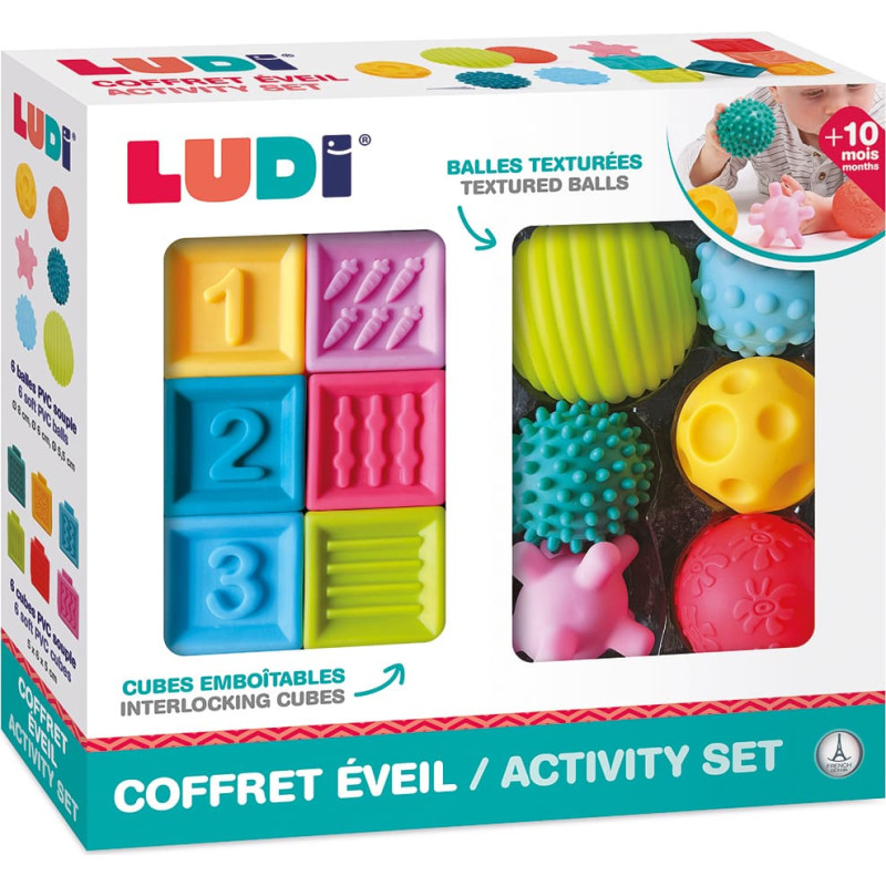 Ludi early education set - balls and cubes