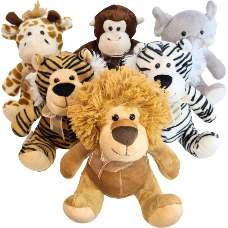 Soft savanna animal toy, 20 cm
