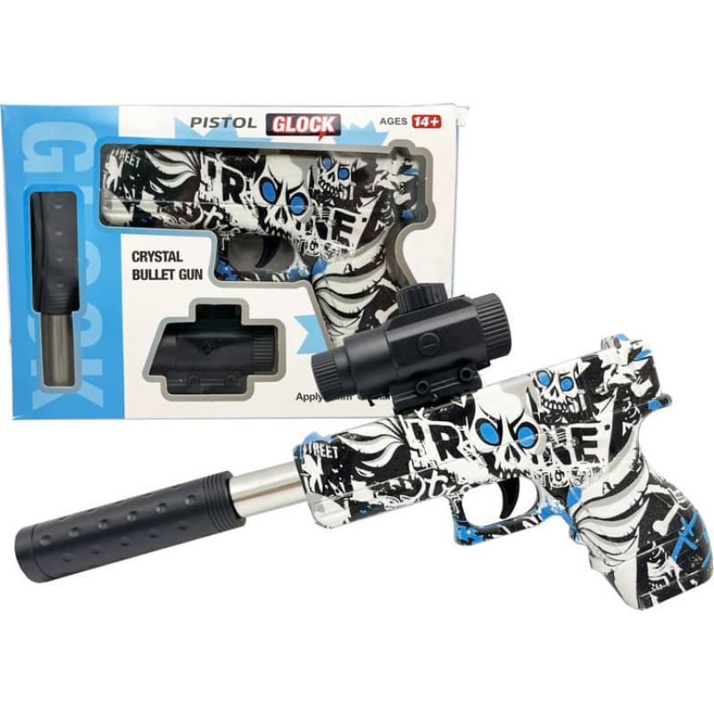 Other Imitation weapen - 74058 - WATER & PLASTIC BALL GUN - GLOCKK