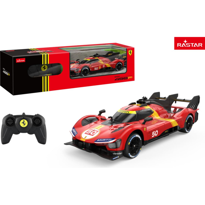 Rastar R/C 1:24 rādiovadāms auto Ferrari 499P, 10370