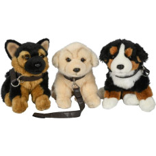 Uni-Toys Soft toy Dog barking, with sound, 19 cm