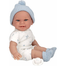 Arias doll with a sound mechanism, blue hat, 34 cm