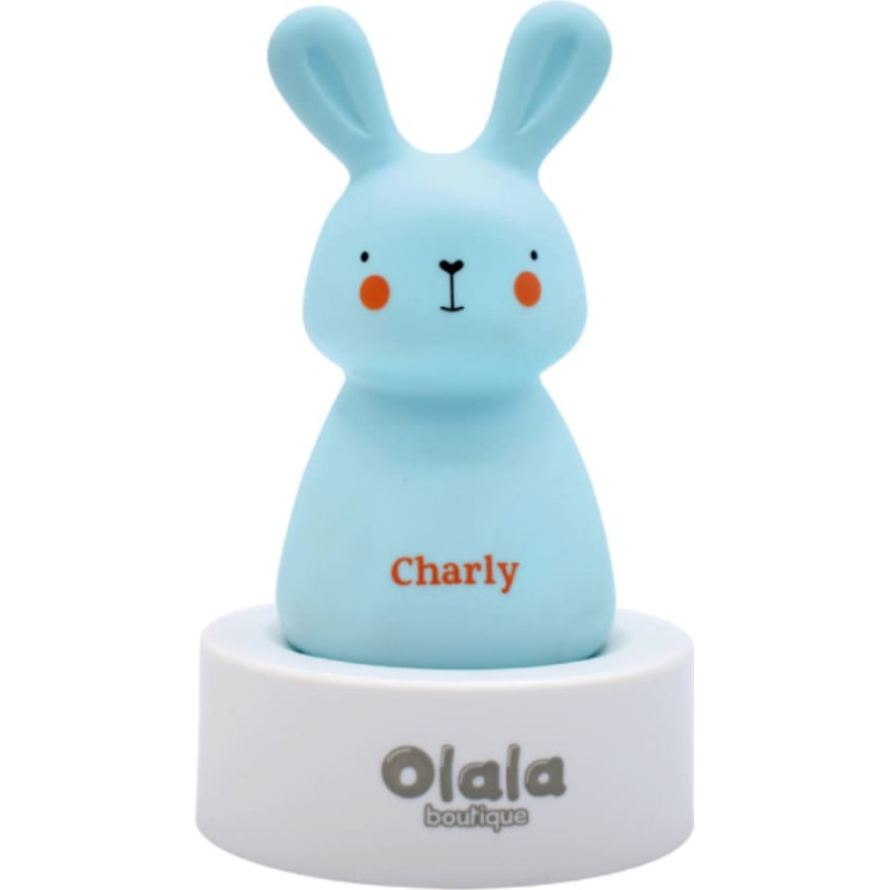Olala Boutique SOLO RABBIT LED NIGHT INDUCTION - BLUE