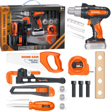 ZESTAW NARZĘDZI Z WIERTARKĄ 17 ELEMENTÓW