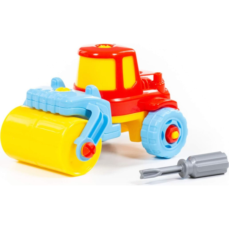 Polesie Constructor road roller 18 elements 77776